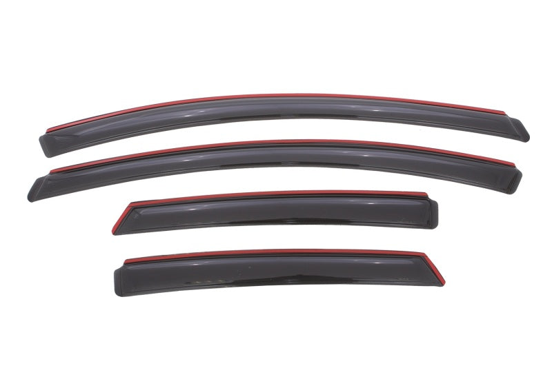AVS 12-18 Ford Focus Ventvisor In-Channel Front & Rear Window - 194373