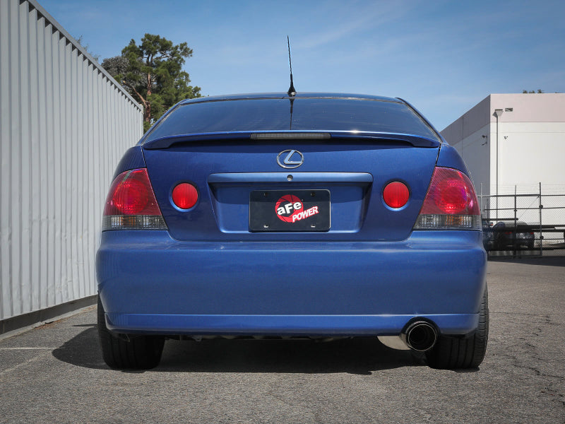 aFe Lexus IS300 01-05 L6-3.0L Takeda Cat-Back Exhaust System- Carbon - 49-36058-C