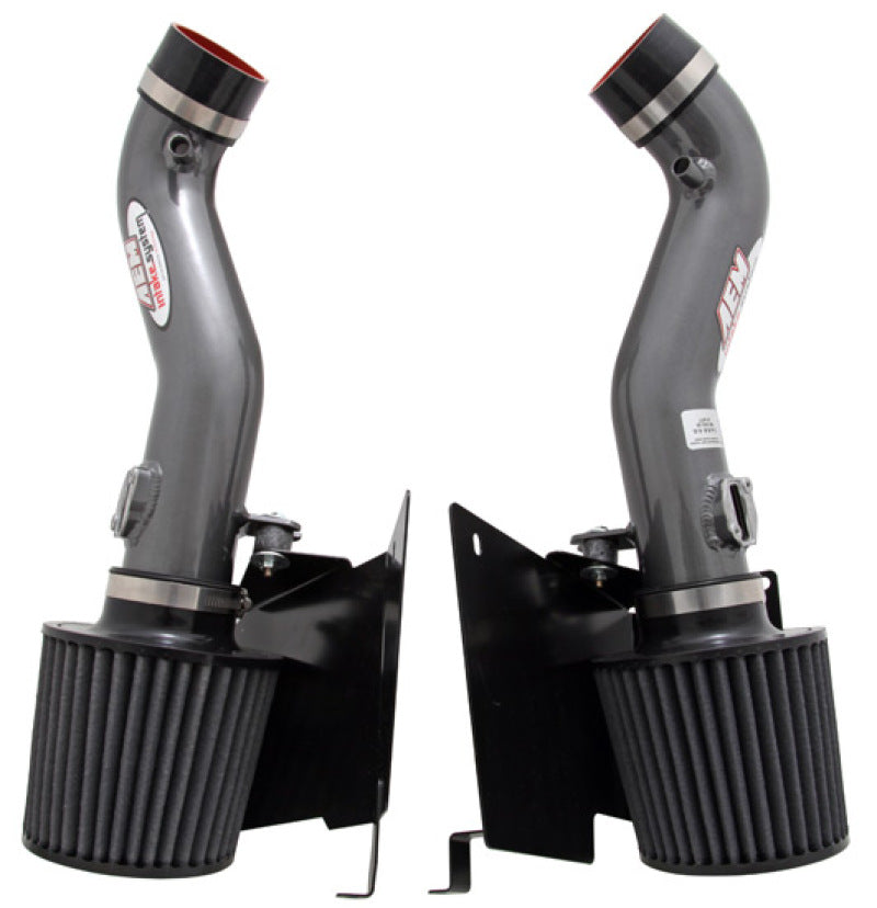 AEM 07 350z Silver Dual Inlet Cold Air Intakes w/ - 21-677C