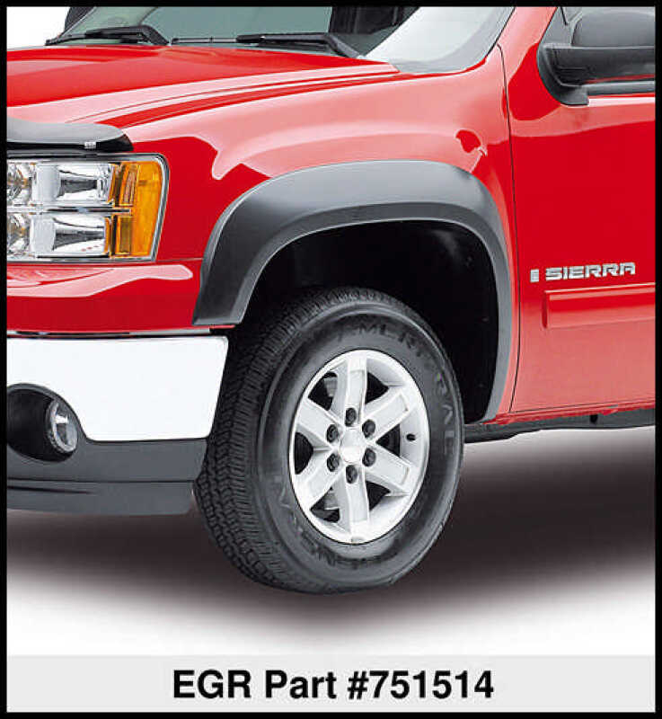 EGR 07-13 GMC Sierra LD 6-8ft Bed Rugged Look Fender - 751514