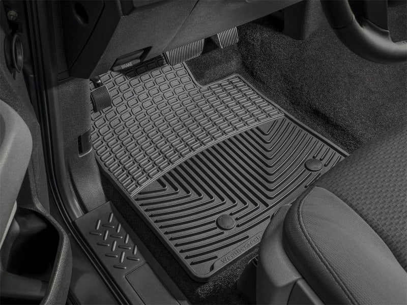 WeatherTech 03-13 Volvo XC90 Front Rubber Mats - Black - W43