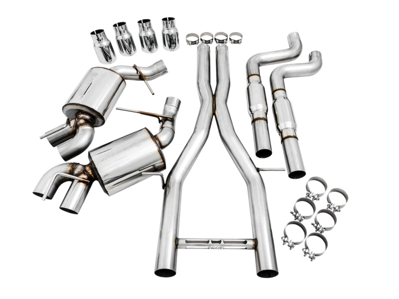 AWE Tuning 16-19 Chevy Camaro SS Res Cat-Back Exhaust -Touring - 3015-42092