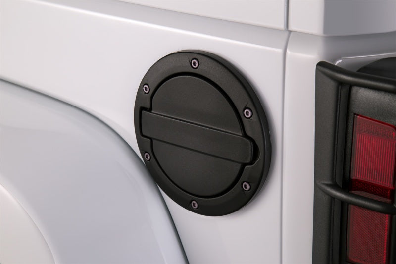 AMP Research 2007-2017 Jeep Wrangler JK 2/4 Door Fuel Door - 73000-01A