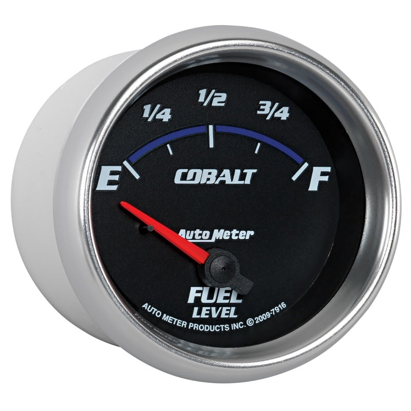 Autometer Cobalt 66.7mm 240-33 ohms Short Sweep Electronic Fuel Level - 7916
