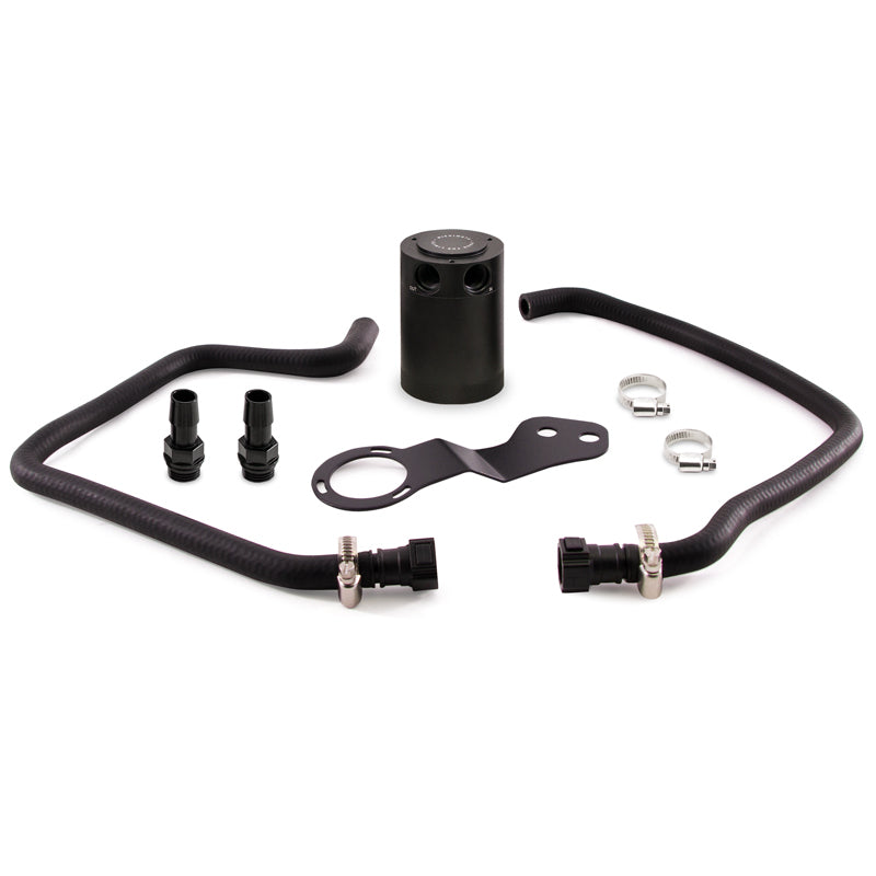 Mishimoto 2016+ Chevrolet Camaro SS Baffled Oil Catch Can Kit - MMBCC-CAM8-16PBE