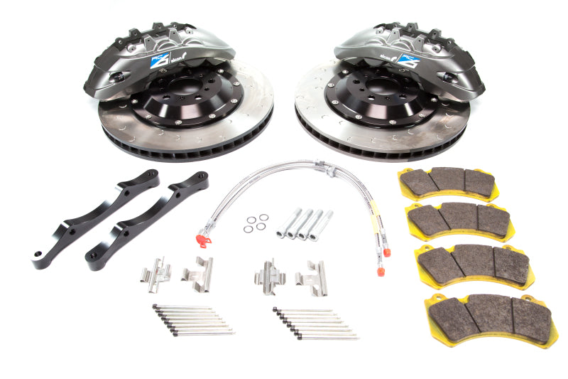 Alcon 2009+ Nissan GT-R R35 412x36mm Rotor Grey 6 Piston - BKF7059ZG04