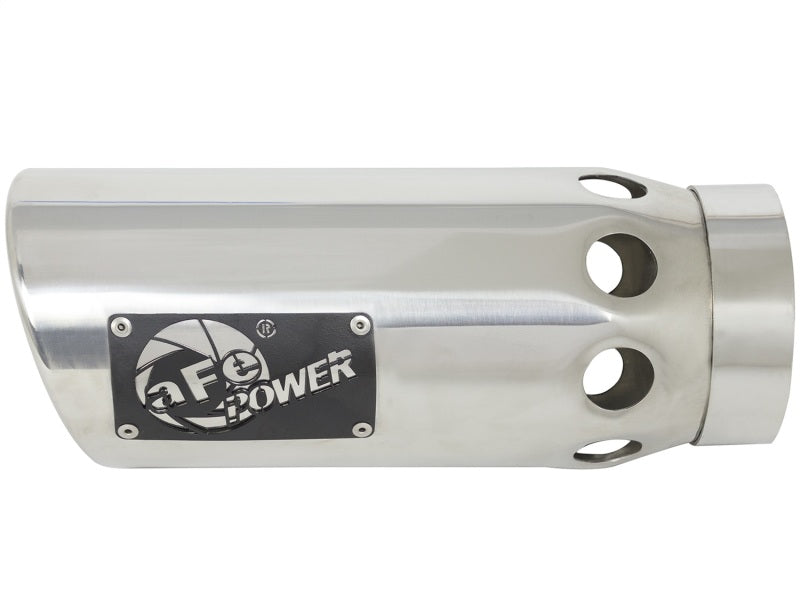 aFe Power Intercooled Tip Stainless Steel - Polished 4in In - 49T40502-P121