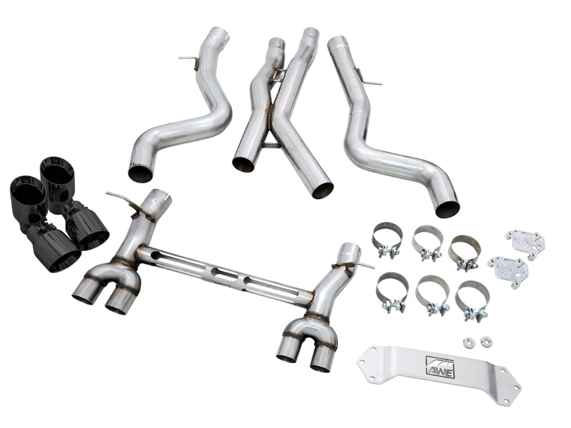 AWE Tuning BMW F8X M3/M4 Track Edition Catback Exhaust - - 3020-43087