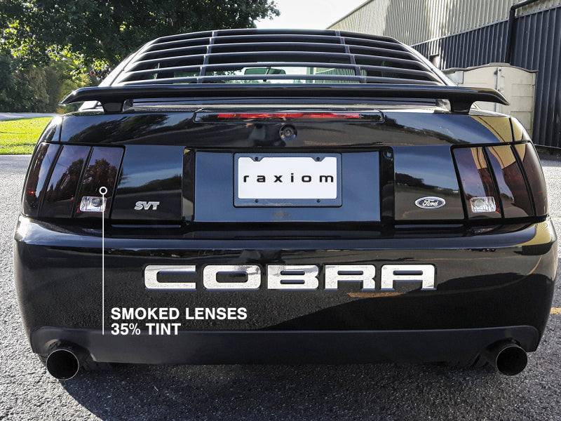 Raxiom 99-04 Ford Mustang Excluding 99-01 Cobra Tail Lights- Black - 49080