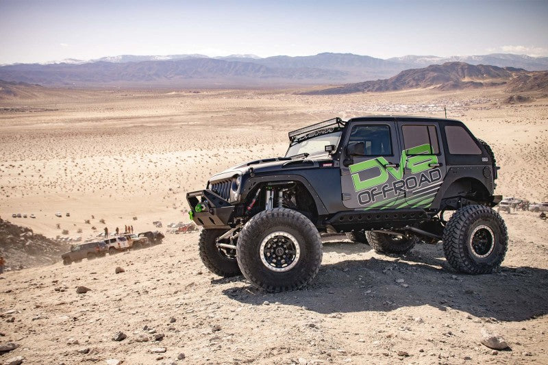 DV8 Offroad 07-18 Jeep Wrangler JK Metal Heat Dispersion Hood - HDMB07-02