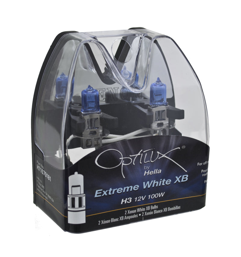 Hella Optilux H3 12V / 100W Xenon White XB Light - H71070181