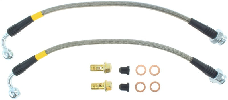StopTech 03-07 350Z/G35 Stainless Steel Rear BBK Brake Lines - 950.42503