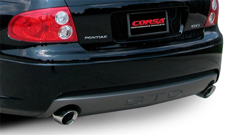 Corsa 2005-2006 Pontiac GTO 6.0L V8 2.5in Sport Cat-Back + - 14189
