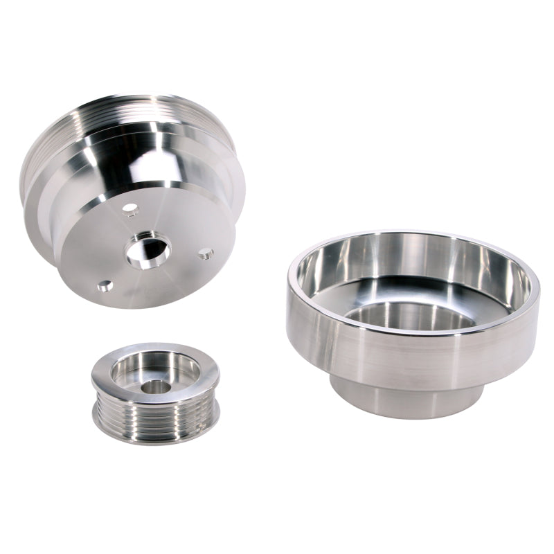BBK 88-95 GM Truck 4.3 5.0 5.7 Underdrive Pulley Kit - 1603