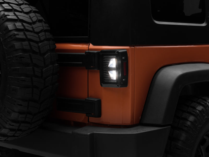 Raxiom 07-18 Jeep Wrangler JK Axial Series Vision LED Tail - J130808