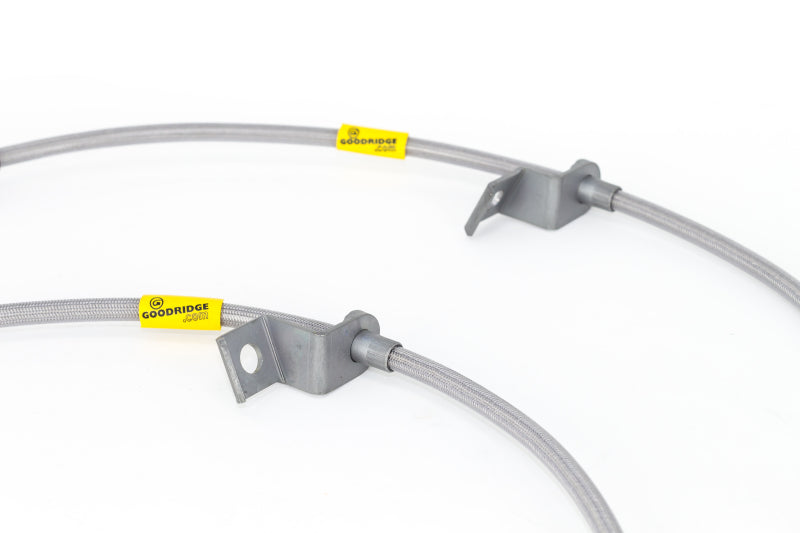 Goodridge 05-14 Ford Mustang (w/ABS) Stainless Steel Brake Line Kit - 12364