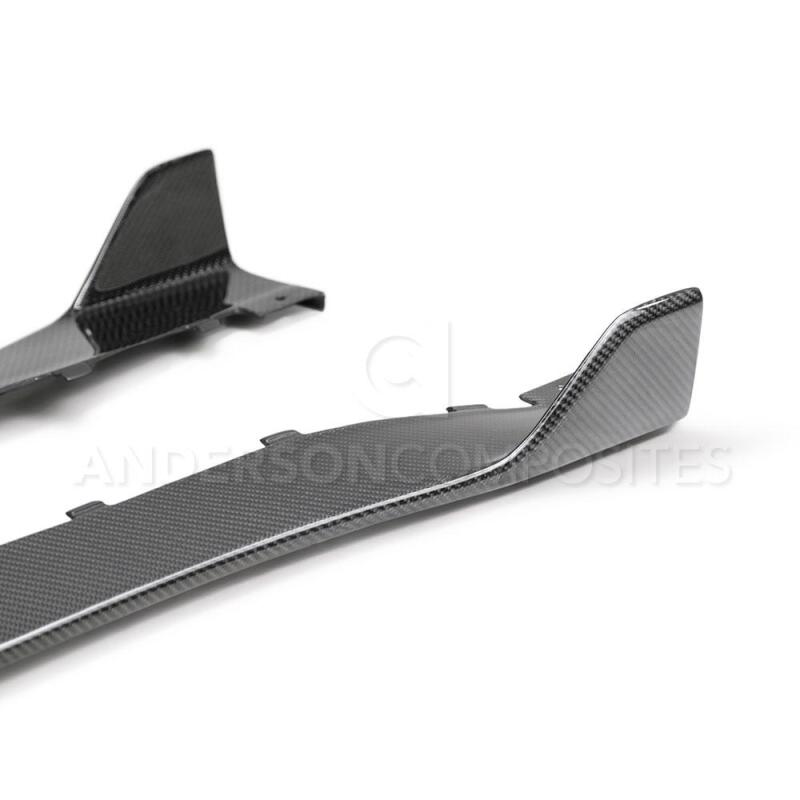 Anderson Composites 2020 Ford Mustang Shelby GT500 Carbon Fiber Rocker - AC-SS20FDMU500