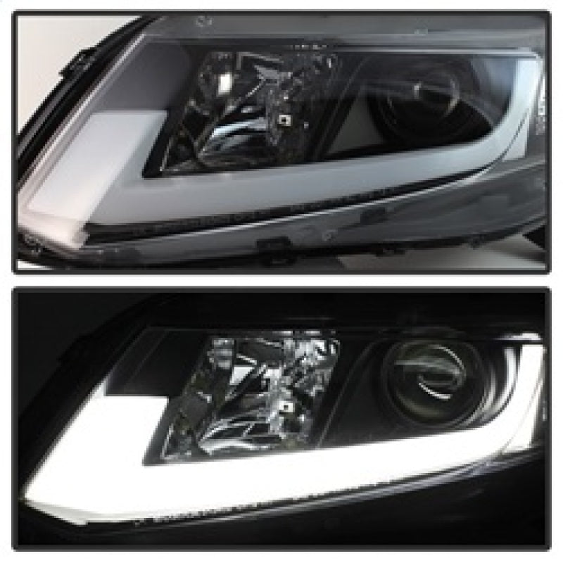 Spyder 12-14 Honda Civic (Excl. 2014 Coupe) Projector Headlights Lgtbr - 5076519