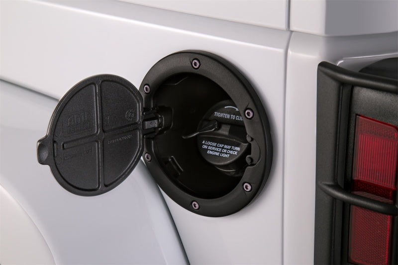 AMP Research 2007-2017 Jeep Wrangler JK 2/4 Door Fuel Door - 73000-01A