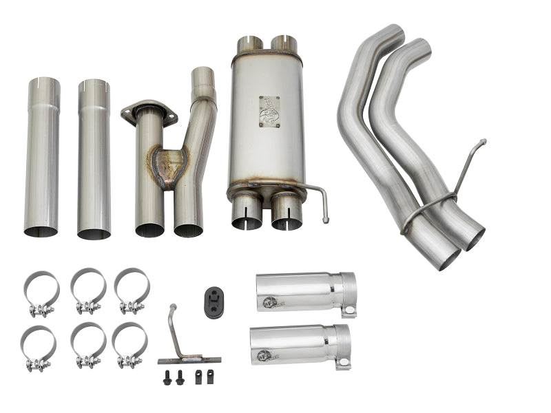 aFe POWER Rebel Series 3in 409 SS Cat Back Exhaust - 49-43091-P