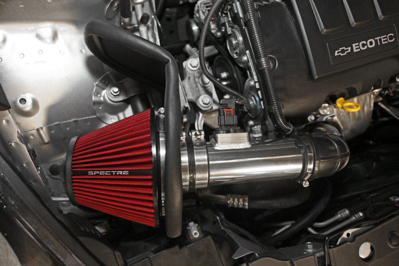 Spectre 11-15 Chevy Cruze 1.4L Air Intake Kit - Polished - 9044