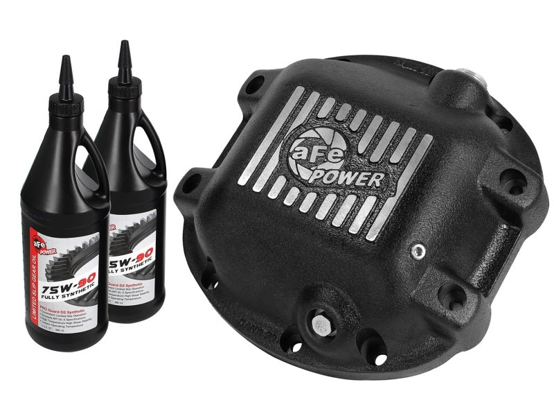 aFe Power Differential Cover Machined Fins 97-15 Jeep Dana 30 - 46-70192-WL