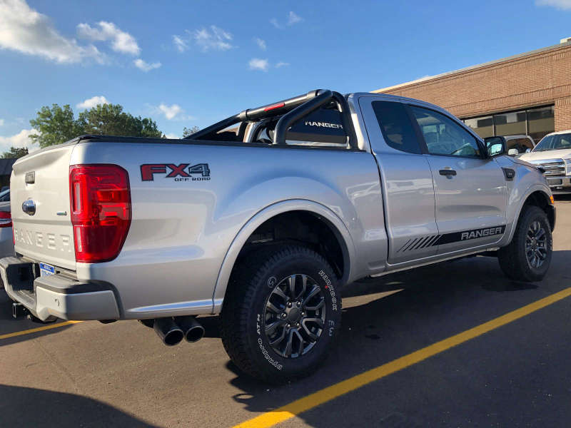 EGR 2019+ Ford Ranger Black Powder Coat S-Series Sports Bar - SBAR0112