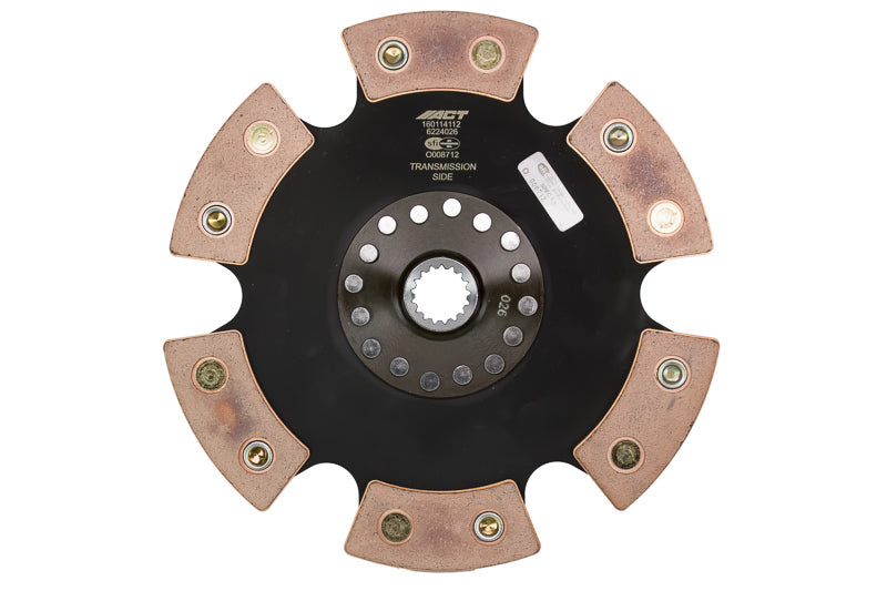 ACT 2002 Dodge Neon 6 Pad Rigid Race Disc - 6224026
