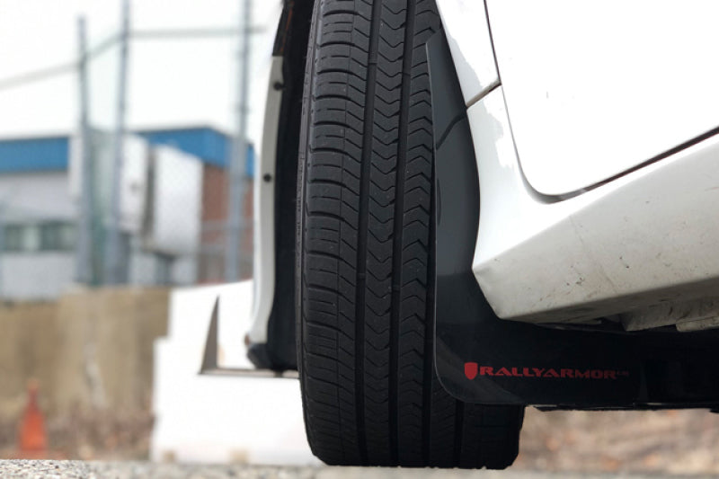 Rally Armor 16-21 Honda Civic Si Red UR Mud Flap - MF50-UR-RD/BLK
