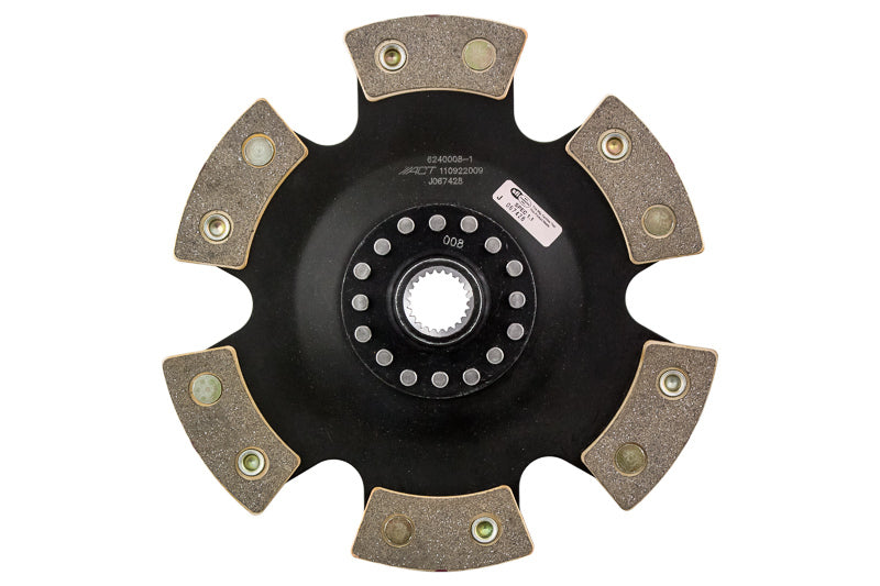 ACT 1999 Porsche 911 6 Pad Rigid Race Disc - 6240008-1