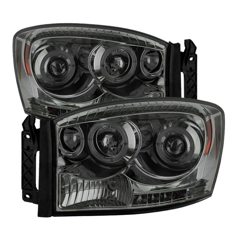 Spyder Dodge Ram 1500 06-08/Ram 2500 06-09 Projector Headlights LED - 5010025