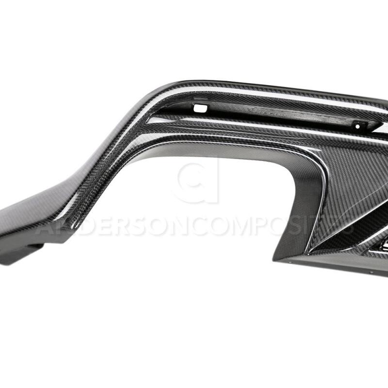 Anderson Composites 2020 Ford Mustang/Shelby GT500 Carbon Fiber Rear Diffuser - AC-RL20FDMU500
