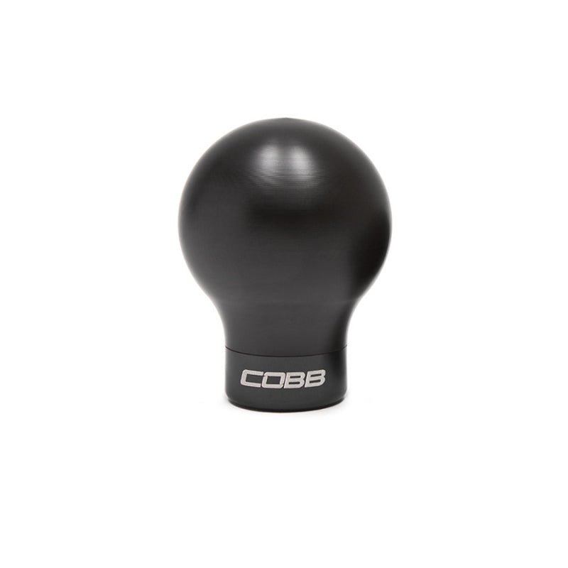 Cobb Subaru 6-Speed COBB Shift Knob - Black w/Stealth Black - 213350-BK