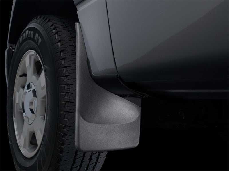 WeatherTech 07-11 GMC Yukon Denali No Drill Mudflaps - Black - 110008-120012