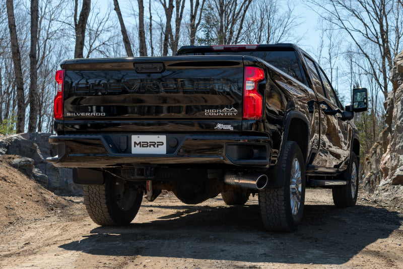 MBRP 2020+ GMC/Chevy 2500/3500 6.6L Duramax 4in Mand Bent Tubing - S6059304