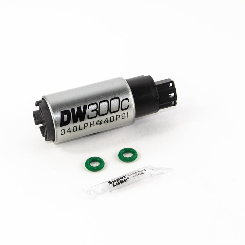 DeatschWerks 340lph DW300C Compact Fuel Pump w/ 02-06 RSX Set - 9-307-1009