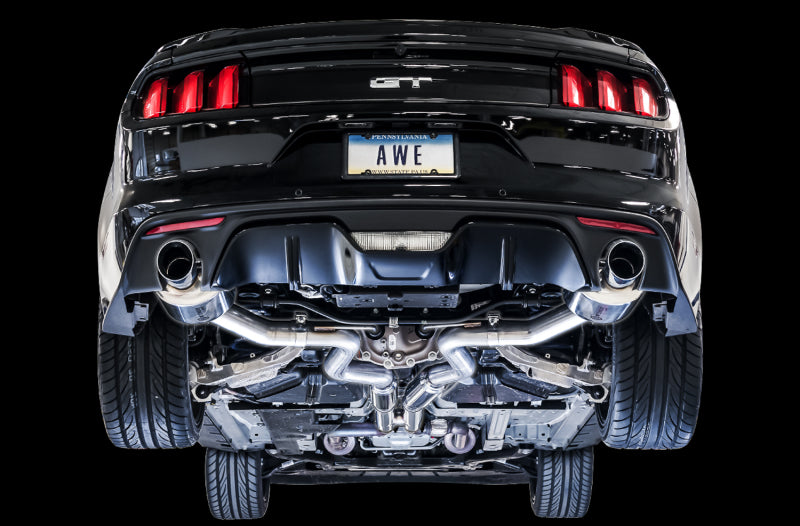 AWE Tuning S550 Mustang GT Cat-back Exhaust - Touring Edition - 3015-32084