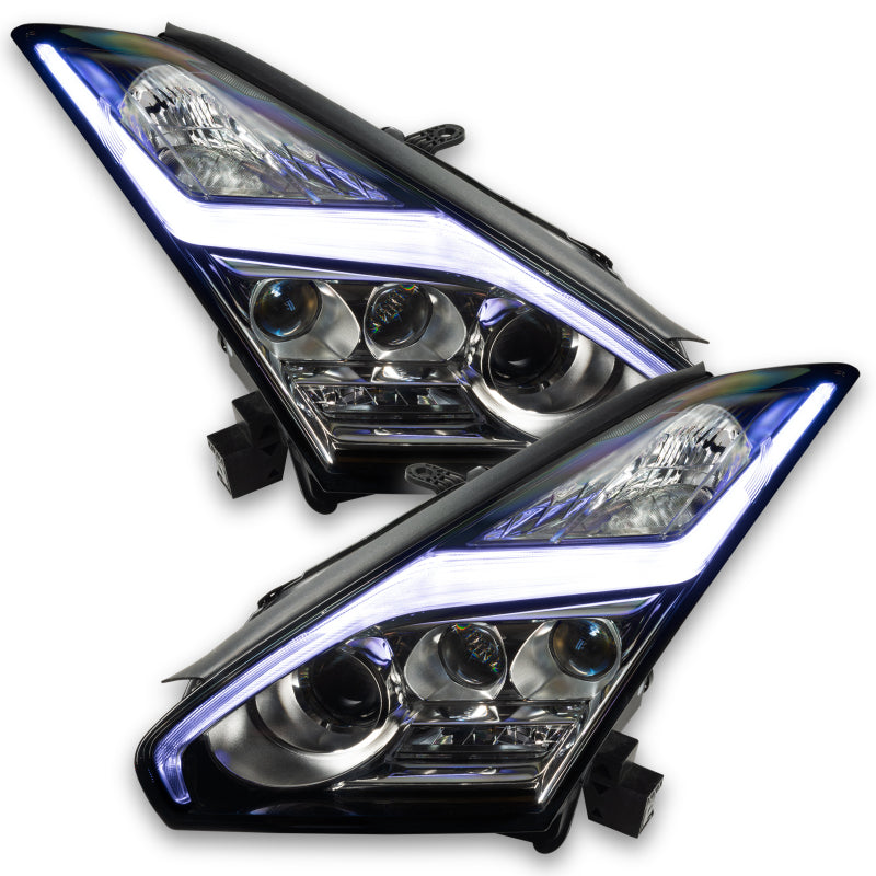 Oracle 1521 Nissan GTR RGB+W (Lightning Bolt) Headlight DRL Upgrade - 1283-333