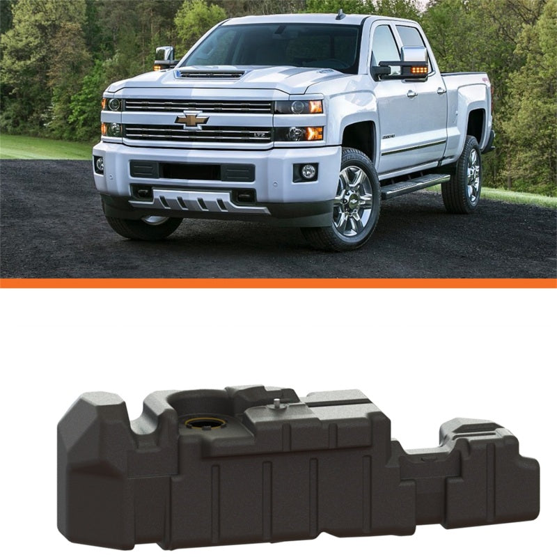 Titan Fuel Tanks 17-19 GM 2500/3500 Duramax Crew Cab Short - 7010217