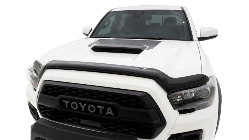 AVS 16-18 Toyota Tacoma High Profile Bugflector II Hood Shield - 25681