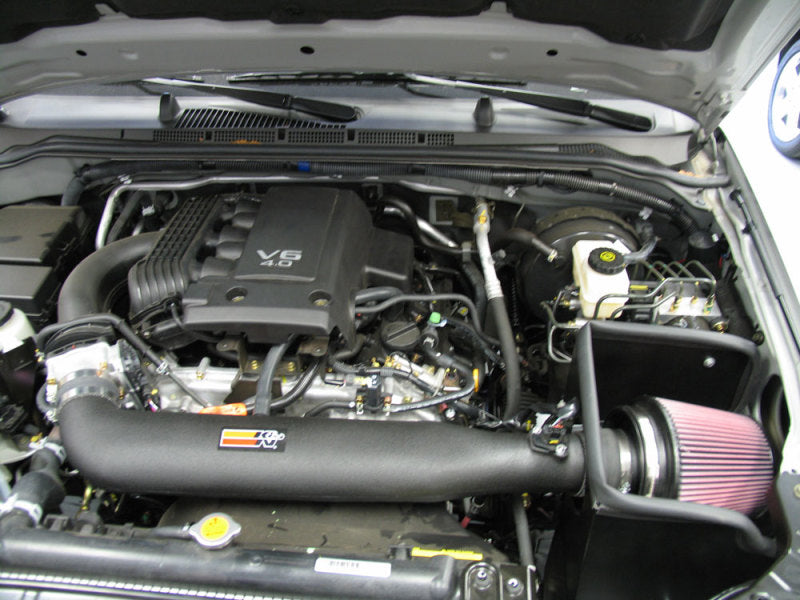 K&N 08-09 Nissan Pathfinder/Xterra/Frontier V6-4.0L Aircharger Performance Intake - 63-6014