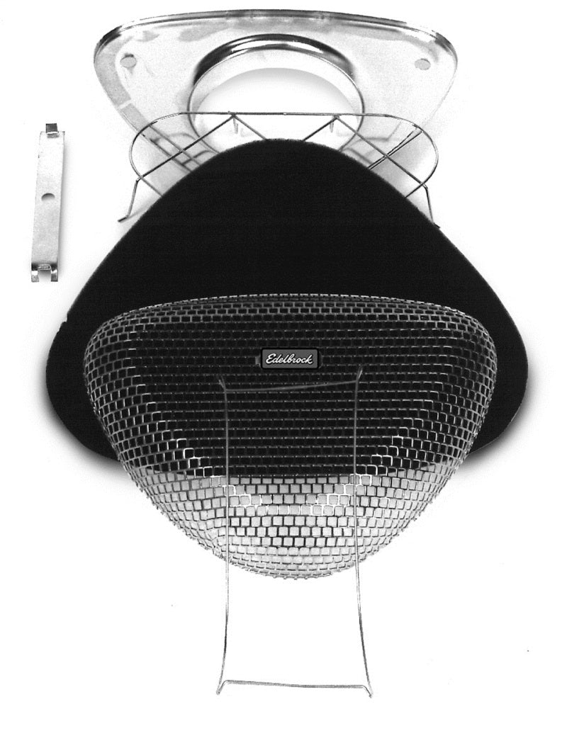 Edelbrock Air Cleaner Pro-Flo 1000 Series Triangular Steel Top 11 - 1002