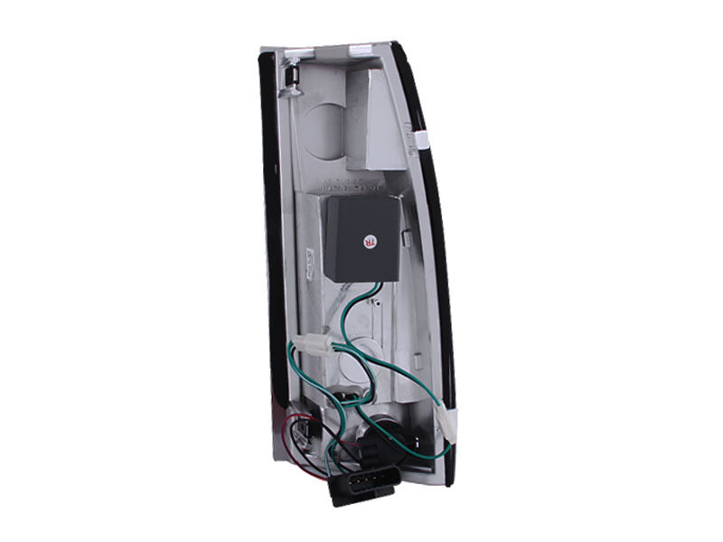 ANZO 1999-2000 Cadillac Escalade LED Taillights Chrome - 311005