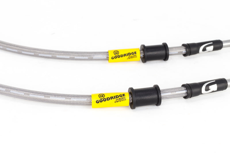 Goodridge 17-21 Honda Civic Hatchback Stainless Steel Brake Line Kit - 20041