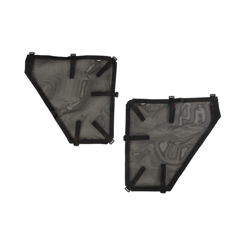 Rugged Ridge Fortis Tube Door Covers Rear Pair Black 18-20 - 13579.54