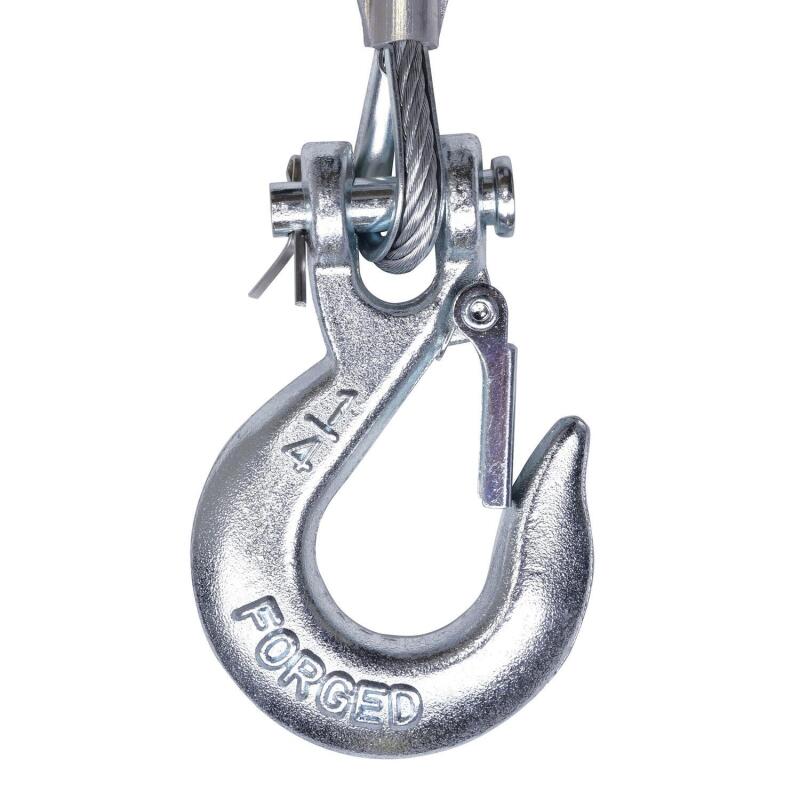 Superwinch 4000 LBS 12V DC 3/16in x 50ft Steel Rope - 1140220