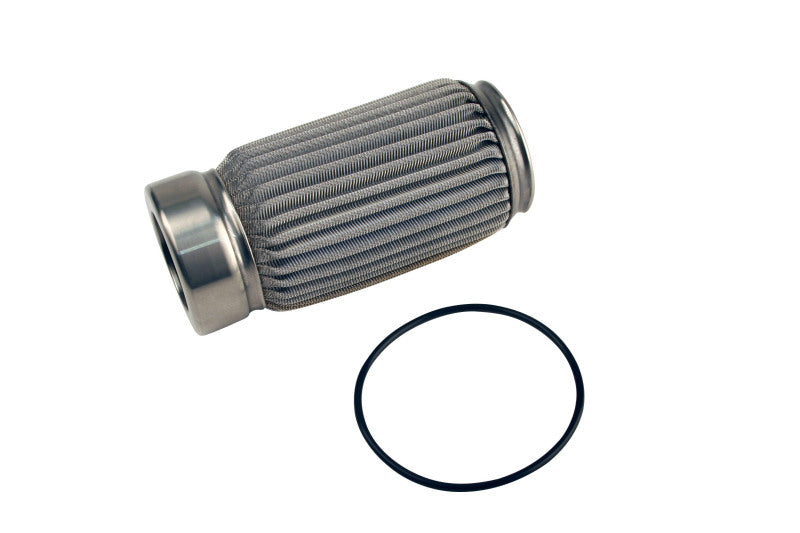 Aeromotive Filter Element - Crimp - 100 Micron SS (Fits - 12614