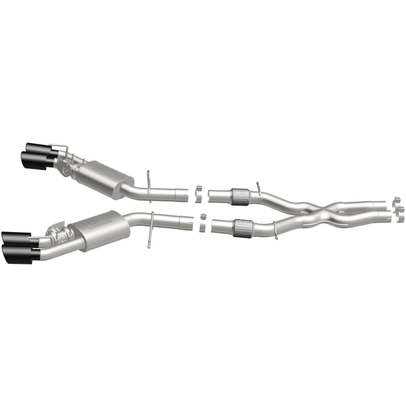 MagnaFlow SYS Cat-Back 2015-2017 Cadillac CTS-V 6.2L Quad 4in Carbon - 19011