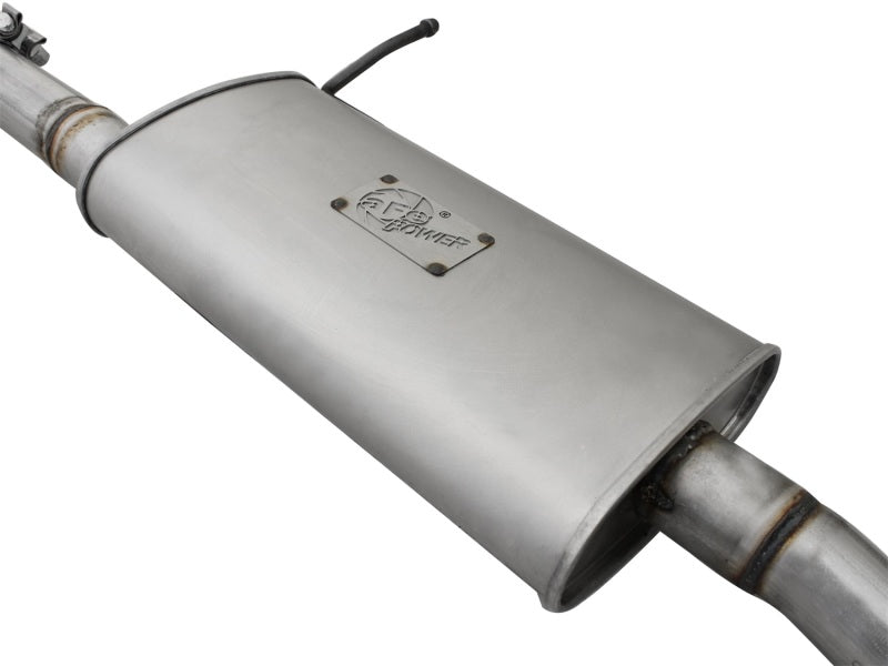 aFe Scorpion Exhaust System, Cat Back Aluminized Hi-Tuck 07-14 Jeep - 49-08040