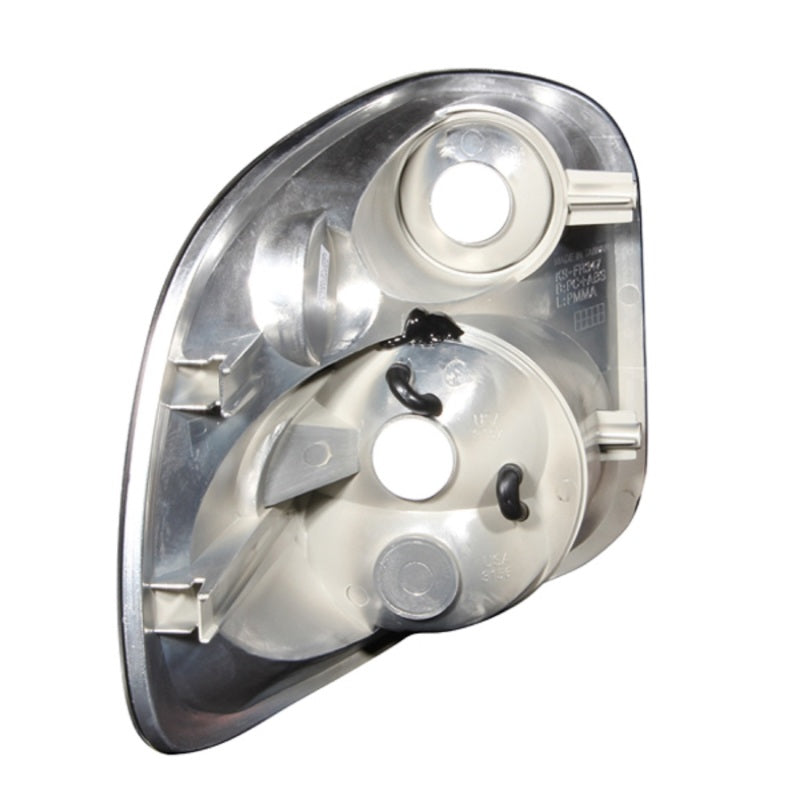 ANZO 1997-2000 Ford F-150 Taillights Chrome - 211068